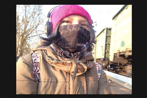What happened to Rina Palenkova as train video and selfie photo .